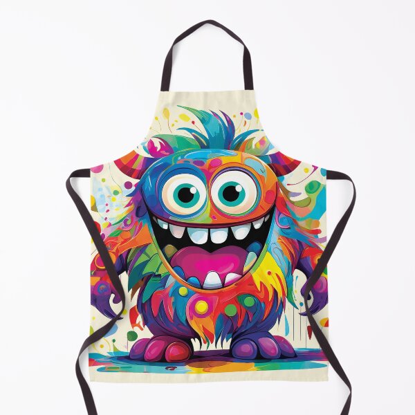 Item preview, My Cuddly Monster, Friendly Fun, Cute Friend designed and sold by CharlottePlaceArt.
