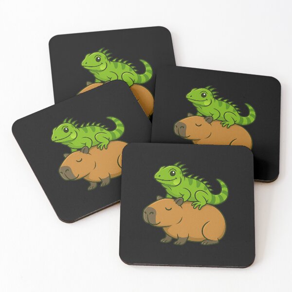 Item preview, Funny Capybara Iguana Animal Lover Boys Girls Kids designed and sold by rafaeltto.
