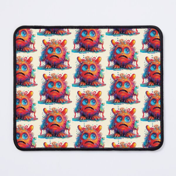 Item preview, My Sad Cuddly Monster, Friendly Fun, Cute Friend designed and sold by CharlottePlaceArt.