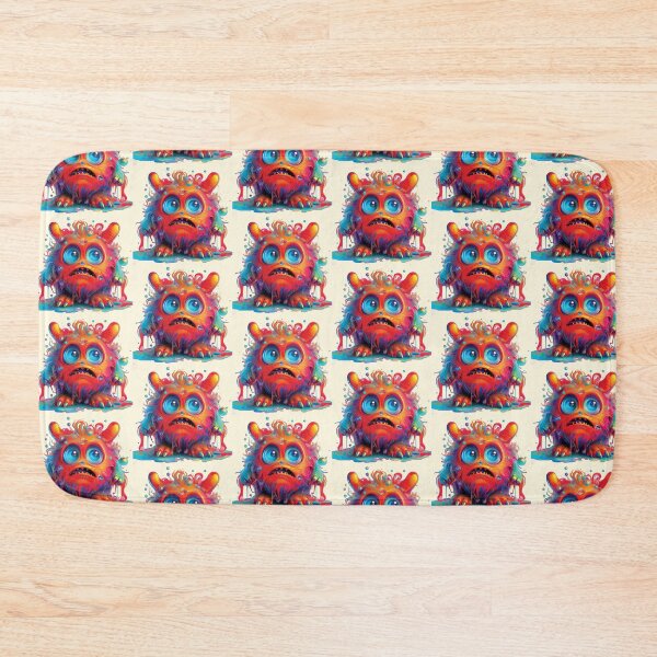 Item preview, My Sad Cuddly Monster, Friendly Fun, Cute Friend designed and sold by CharlottePlaceArt.