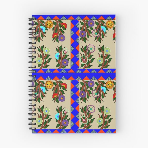 Item preview, Flower Garden repeating pattern - vanilla designed and sold by Svasti Arts and Designs.