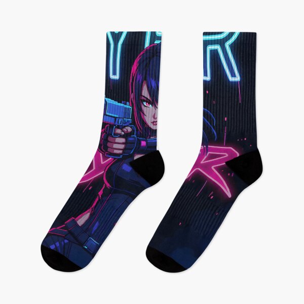 Item preview, Cyberpunk warrior in anime/pixel art style designed and sold by Salimgor Hangaround Music.