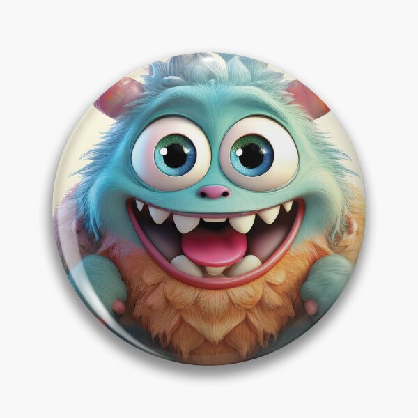 Item preview, My Cuddly Monster, Friendly Fun, Cute Friend designed and sold by CharlottePlaceArt.