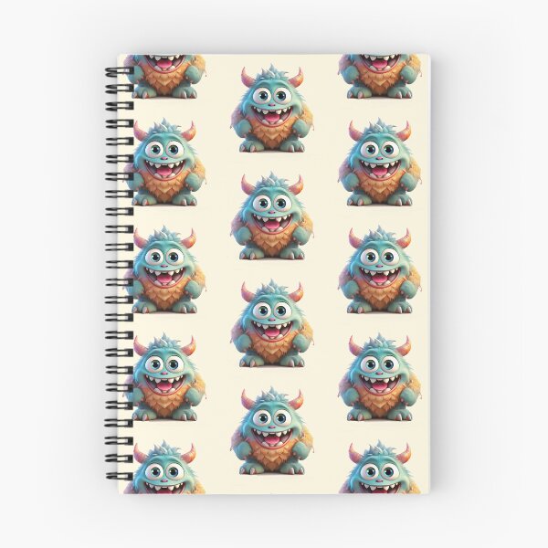 Item preview, My Cuddly Monster, Friendly Fun, Cute Friend designed and sold by CharlottePlaceArt.