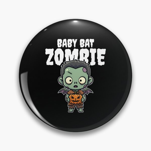 Item preview, BABY BAT ZOMBIE - ZOMBIE HALLOWEEN designed and sold by KEF Custom.
