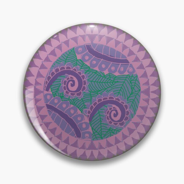 Item preview, Abstract geometric shapes repeating pattern - pink designed and sold by Svasti Arts and Designs.