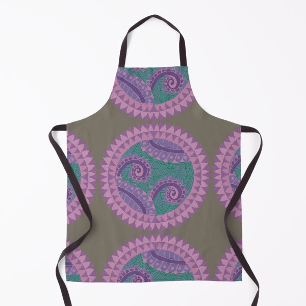 Item preview, Abstract geometric shapes repeating pattern - pink designed and sold by Svasti Arts and Designs.