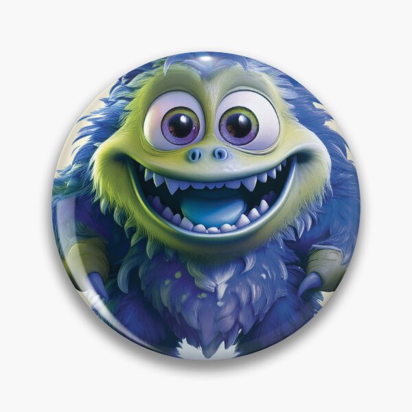 Item preview, My Cuddly Monster, Friendly Fun, Cute Friend designed and sold by CharlottePlaceArt.
