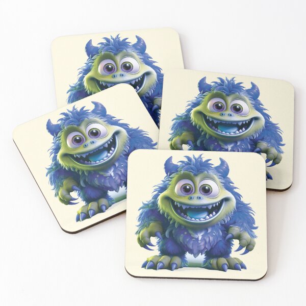 Item preview, My Cuddly Monster, Friendly Fun, Cute Friend designed and sold by CharlottePlaceArt.