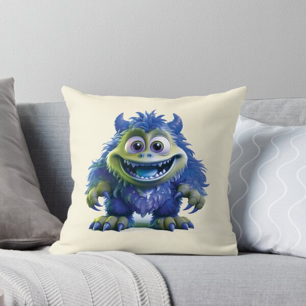 Item preview, My Cuddly Monster, Friendly Fun, Cute Friend designed and sold by CharlottePlaceArt.