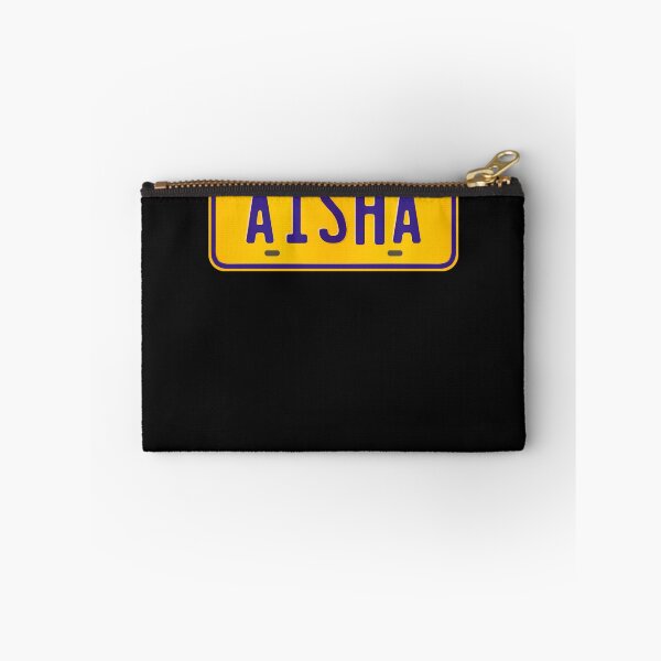 Item preview, Aisha-Name-Custom-Number-Plate-Design---Gift-For-Aisha designed and sold by KeithBosco.