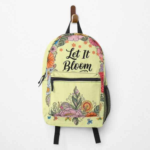 Item preview, Let It Bloom – Floral Positive Vibes Design designed and sold by hiraum.