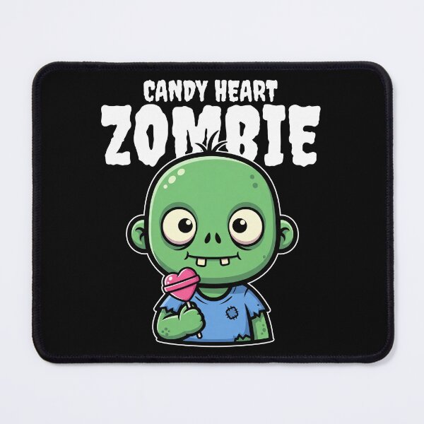 Item preview, CANDY HEART ZOMBIE - ZOMBIE HALLOWEEN designed and sold by KEF Custom.