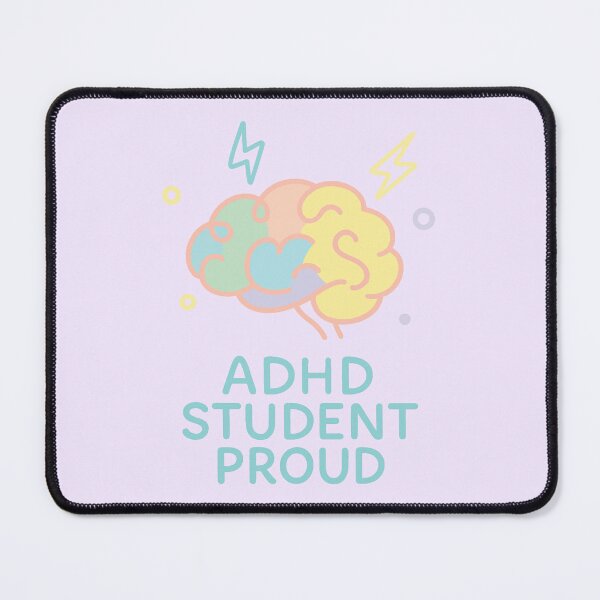 Item preview, ADHD Student Proud | Neurodivergent Pride Sticker | Self Advocacy Gift designed and sold by Feline Rockstars.