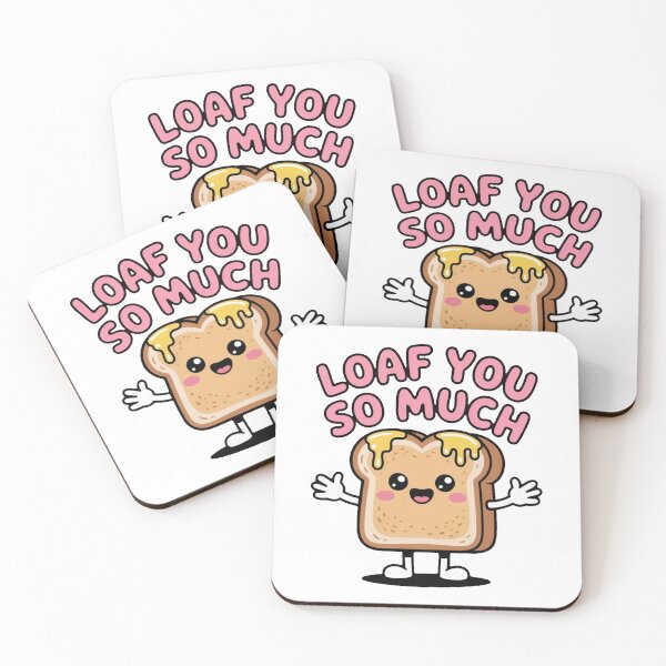 Item preview, Kawaii Cute Bread Pun Hug Design designed and sold by AmabelleAtelier.