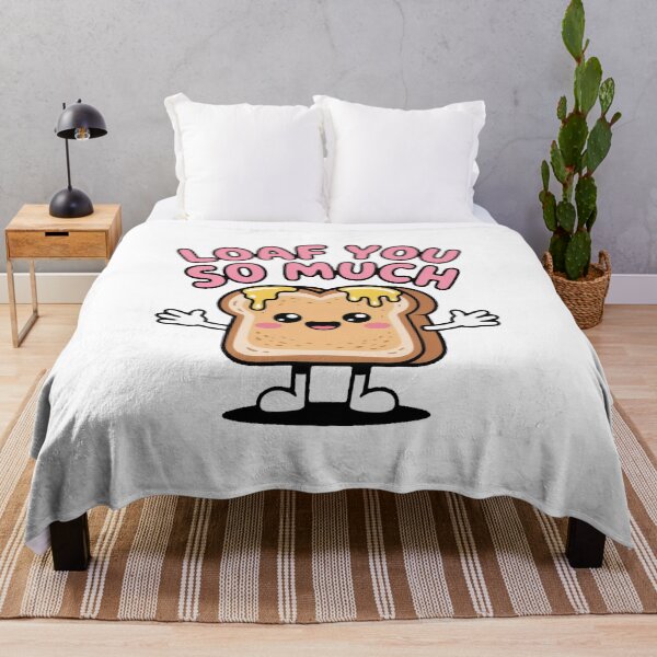 Item preview, Kawaii Cute Bread Pun Hug Design designed and sold by AmabelleAtelier.