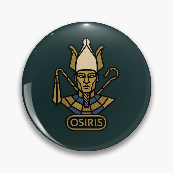 Item preview, Osiris Low-Poly Geometric Bust – Egyptian God of the Afterlife designed and sold by Bratak.
