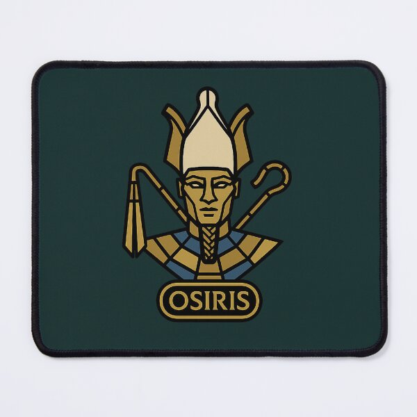 Item preview, Osiris Low-Poly Geometric Bust – Egyptian God of the Afterlife designed and sold by Bratak.