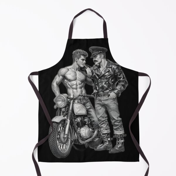 Item preview, Serie de motociclistas de cuero gay: Diseño gráfico del orgullo de cuero designed and sold by ItsAKinkThing.