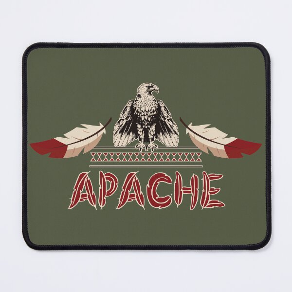 Item preview, Native American Tribe Apache With Adler And Feders designed and sold by Mapeti.