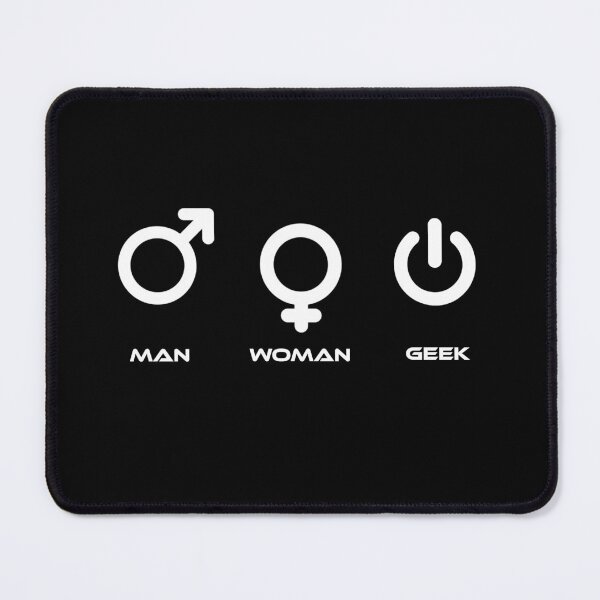 Item preview, Man Woman Geeks Genres differences designed and sold by T-paw.