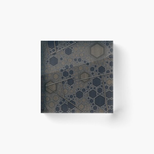 Item preview, Fractal Hexa Grid designed and sold by Kaleidoscope Print.