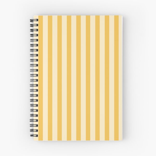 Item preview, Ultra Fine Stripe Narrow Vertical Pinstripe Pattern in Coastal Italian Lemon Yellow designed and sold by kierkegaard.