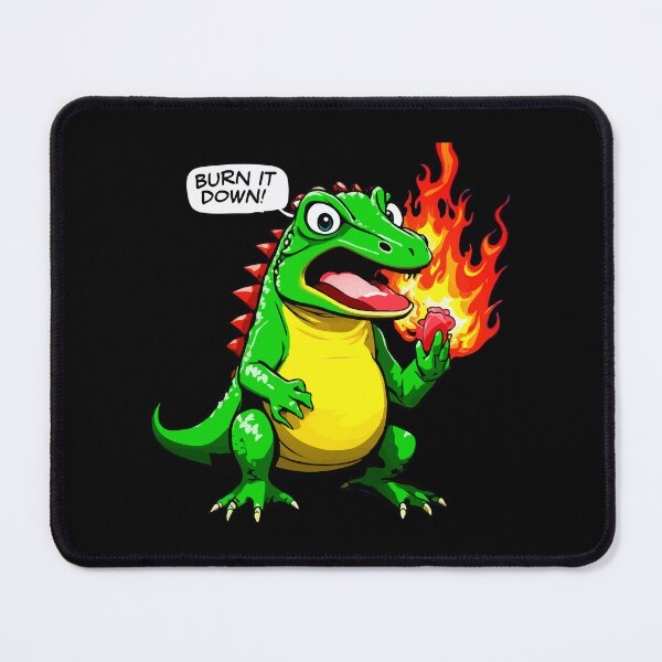 Item preview, lizard meme Burn it down inspired by seth rollins designed and sold by Uglyandcute.