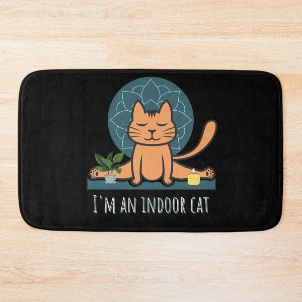 Item preview, I'm an indoor cat funny gifts for introverts designed and sold by MoodInInk.