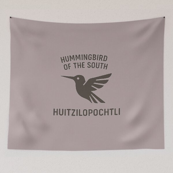 Item preview, Huitzilopochtli – Hummingbird of the South (Aztec God of War) designed and sold by Bratak.