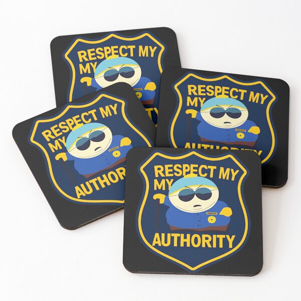 Item preview,  "RESPECT MY AUTHORITY" - POLICE BADGE designed and sold by RENAGADE4LYF.