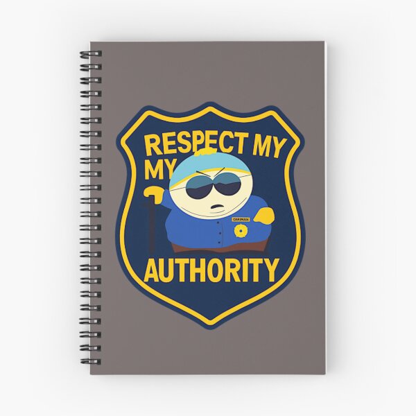 Item preview,  "RESPECT MY AUTHORITY" - POLICE BADGE designed and sold by RENAGADE4LYF.