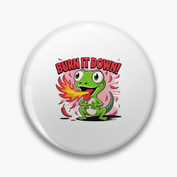 Item preview, lizard meme Burn it down  designed and sold by Uglyandcute.