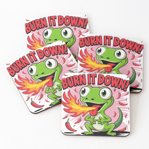 Item preview, lizard meme Burn it down  designed and sold by Uglyandcute.