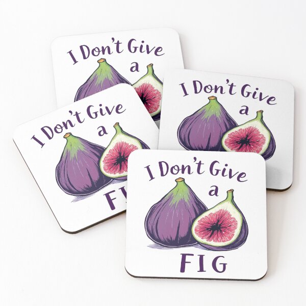 Item preview, I don't give a FIG - vegetarians designed and sold by Dot1001.