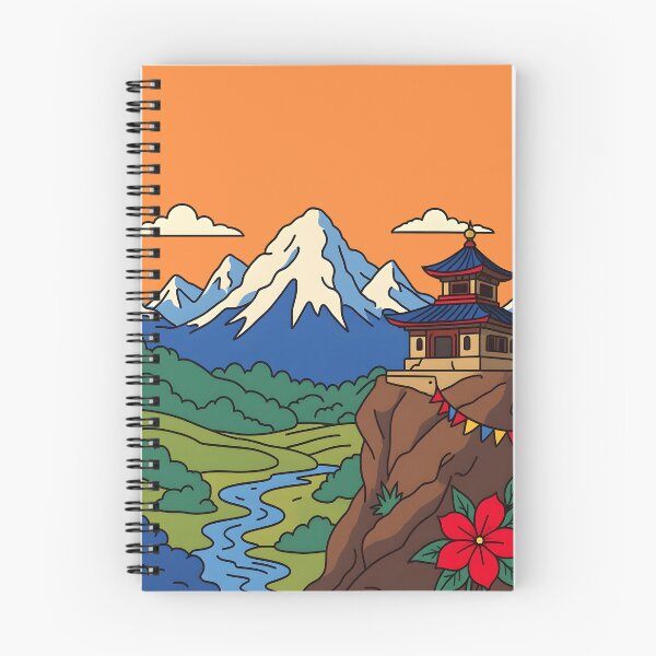 Item preview, Majestic Himalayan Temple  designed and sold by kacperartdesign.