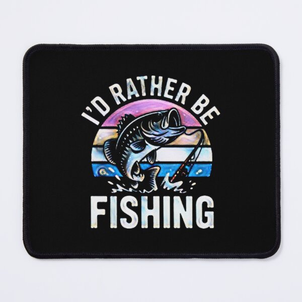 Item preview, I’d Rather Be Fishing Fishing Quote designed and sold by creativerooney.