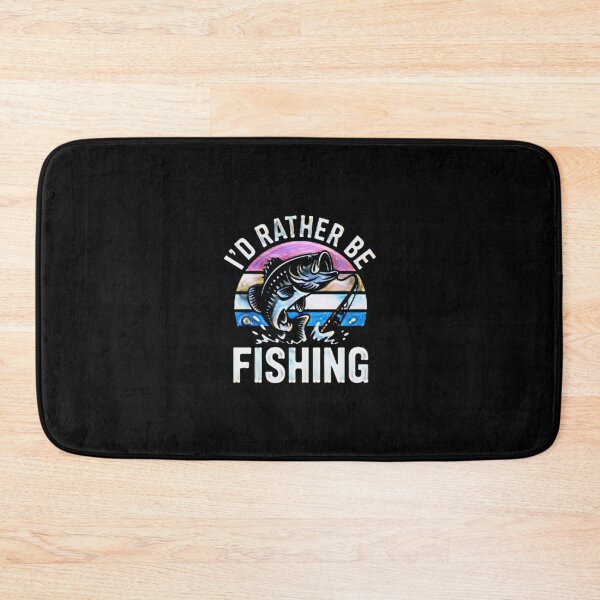 Item preview, I’d Rather Be Fishing Fishing Quote designed and sold by creativerooney.