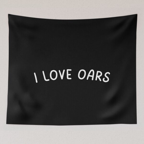 Item preview, I Love Oars Funny Rowing Crew Playful Rower designed and sold by StrideSuccess.