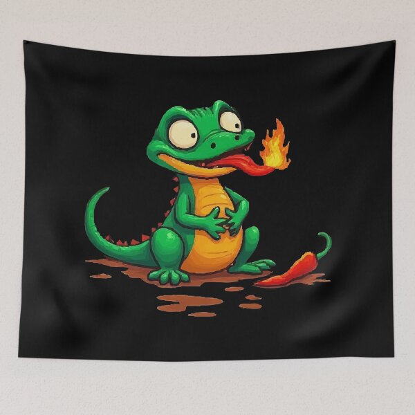 Item preview, lizard meme Burn it down designed and sold by Uglyandcute.