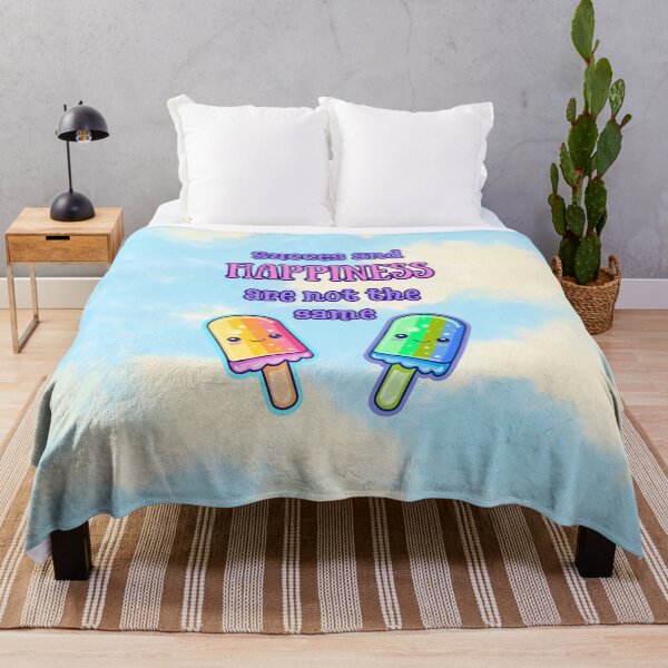 Item preview, Success and Happiness Are Not the Same | Kawaii Rainbow Popsicle Quote designed and sold by MagicContOasis.