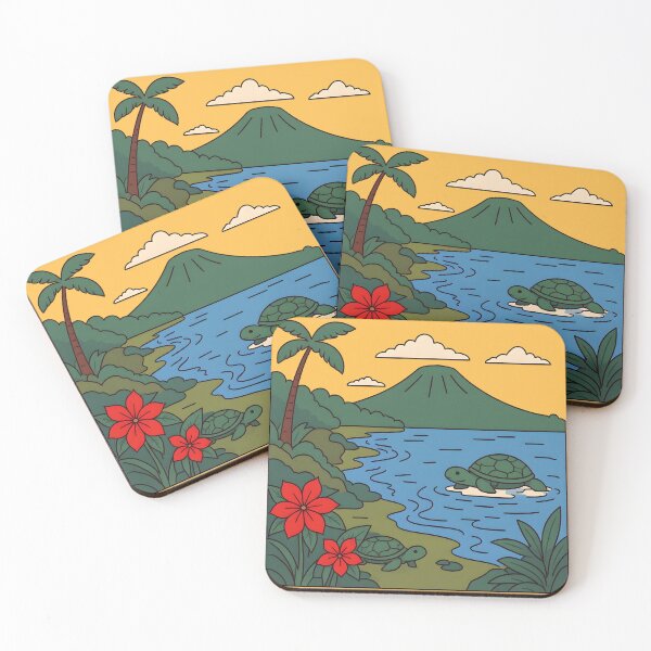 Item preview, Galapagos Island Wildlife Paradise designed and sold by kacperartdesign.