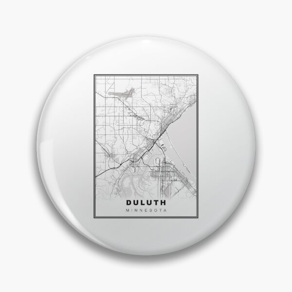 Item preview, Duluth Map designed and sold by Tamas Das.