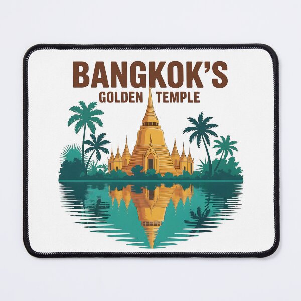Item preview, Bangkok Golden Temple designed and sold by CHILLIN-Shop.