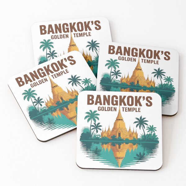 Item preview, Bangkok Golden Temple designed and sold by CHILLIN-Shop.