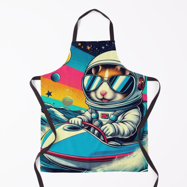 Item preview, cute astronaut hamster designed and sold by Dogandesighn.