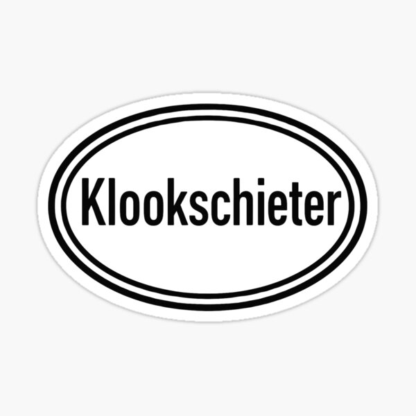 Item preview, Klookschieter – Funny saying for North Germans designed and sold by Fies-und-Fein.