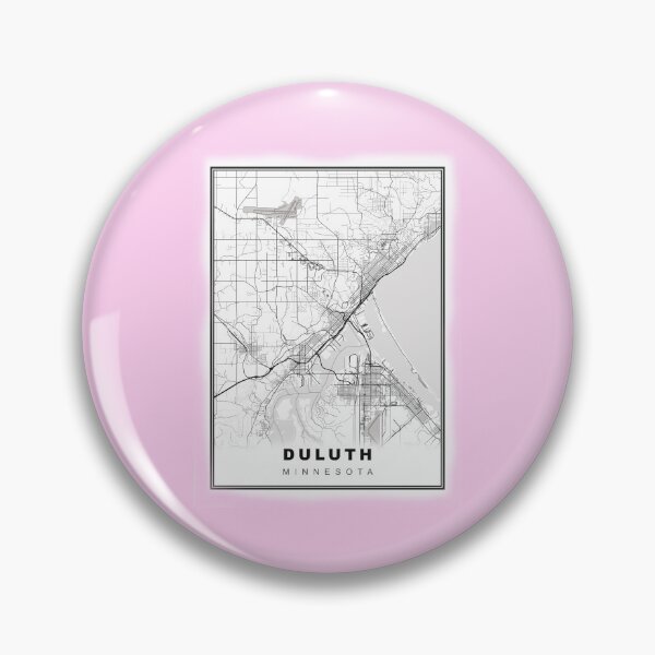 Item preview, Minimalist Duluth Map designed and sold by Tamas Das.