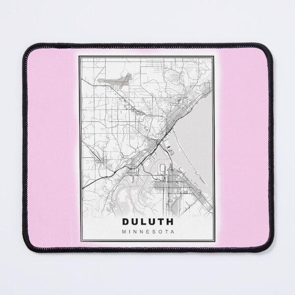 Item preview, Minimalist Duluth Map designed and sold by Tamas Das.