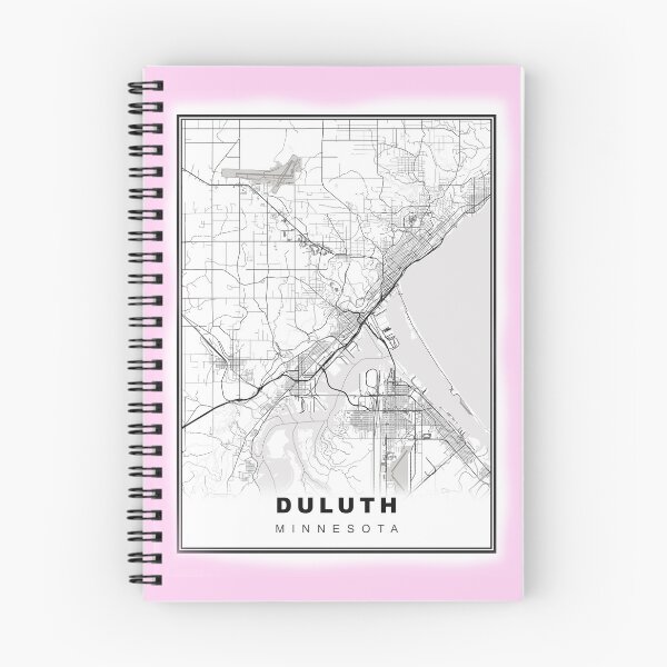 Item preview, Minimalist Duluth Map designed and sold by Tamas Das.